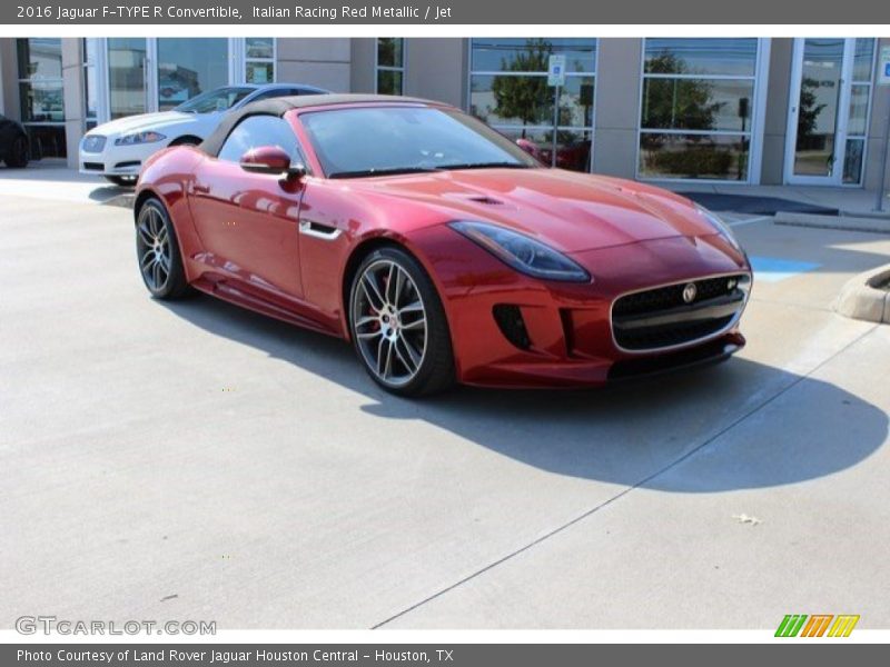 Italian Racing Red Metallic / Jet 2016 Jaguar F-TYPE R Convertible