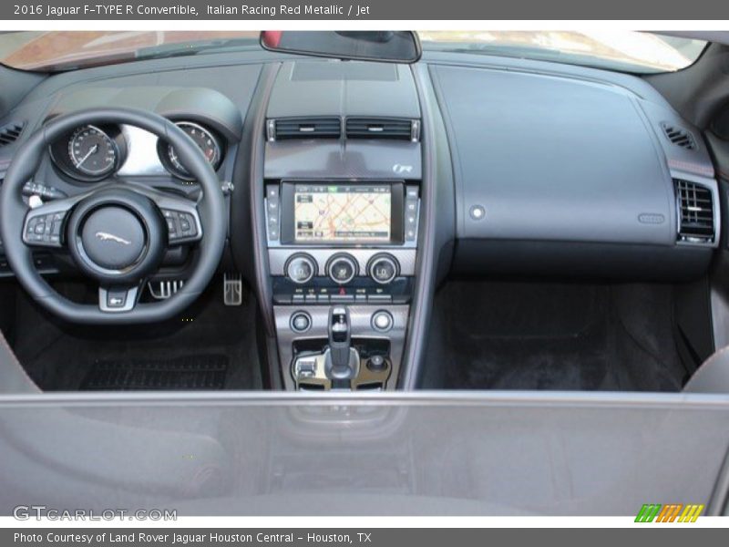 Dashboard of 2016 F-TYPE R Convertible