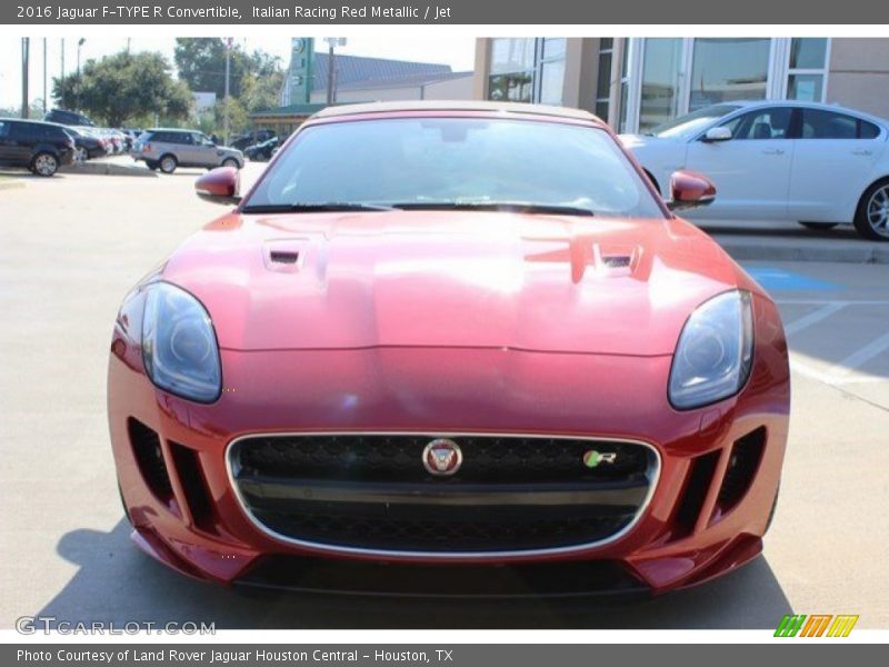 Italian Racing Red Metallic / Jet 2016 Jaguar F-TYPE R Convertible