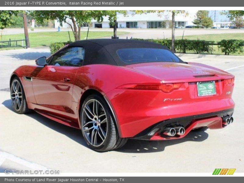 Italian Racing Red Metallic / Jet 2016 Jaguar F-TYPE R Convertible