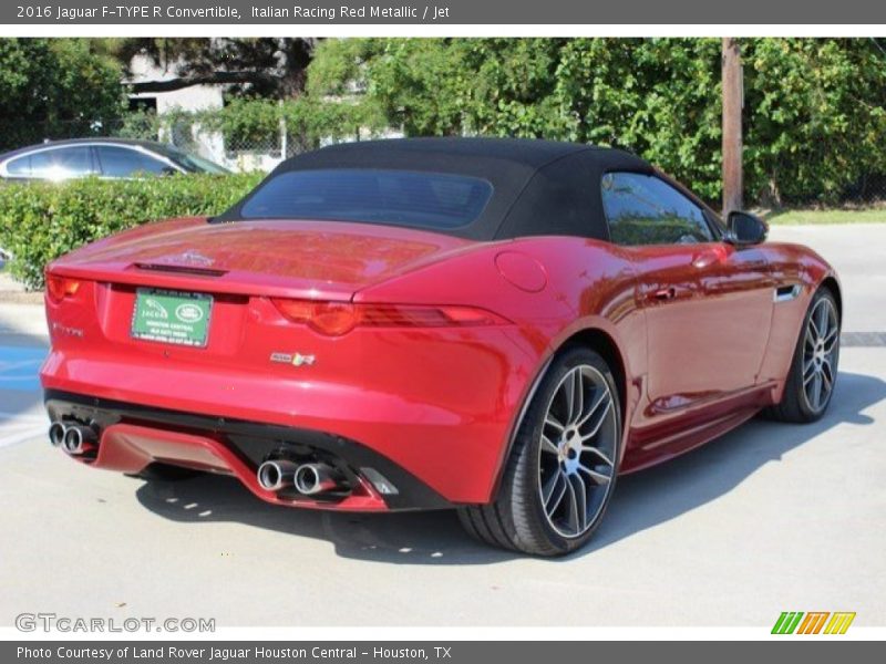Italian Racing Red Metallic / Jet 2016 Jaguar F-TYPE R Convertible