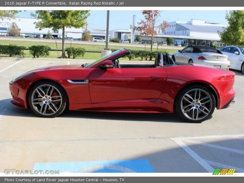Italian Racing Red Metallic / Jet 2016 Jaguar F-TYPE R Convertible