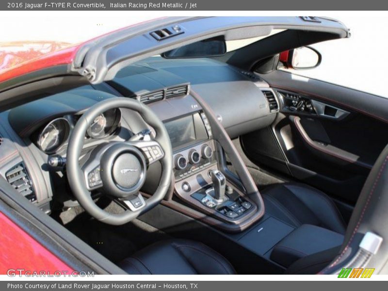 Jet Interior - 2016 F-TYPE R Convertible 