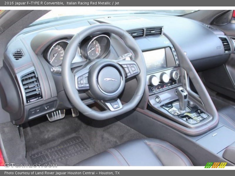 Jet Interior - 2016 F-TYPE R Convertible 