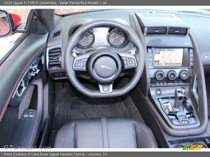  2016 F-TYPE R Convertible Jet Interior