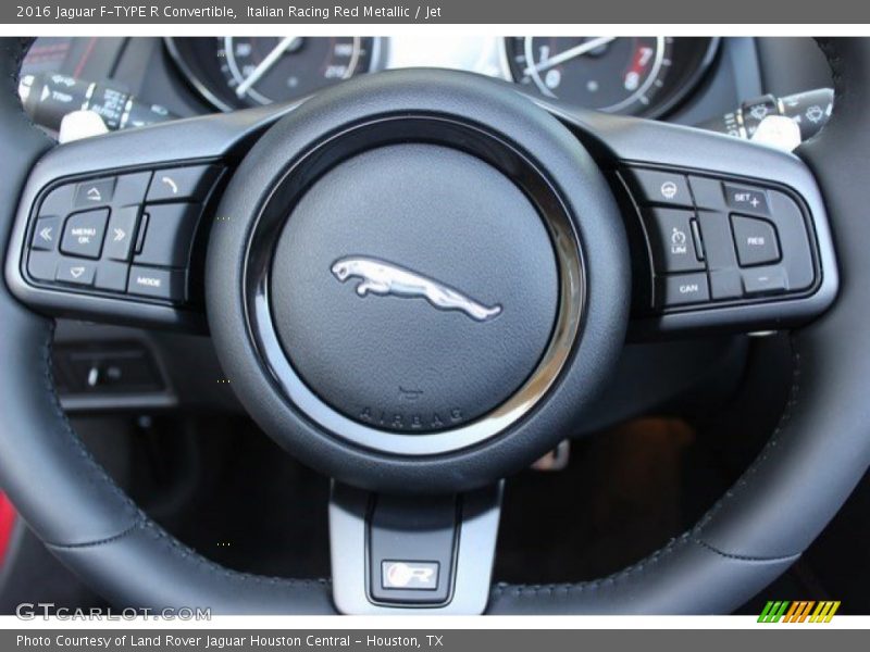 Controls of 2016 F-TYPE R Convertible