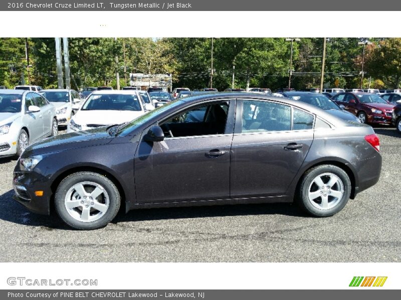 Tungsten Metallic / Jet Black 2016 Chevrolet Cruze Limited LT