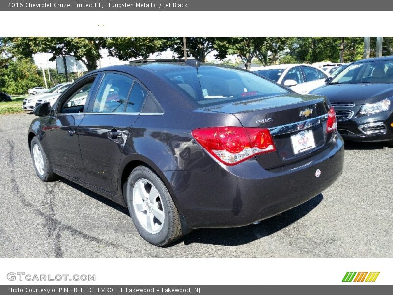 Tungsten Metallic / Jet Black 2016 Chevrolet Cruze Limited LT