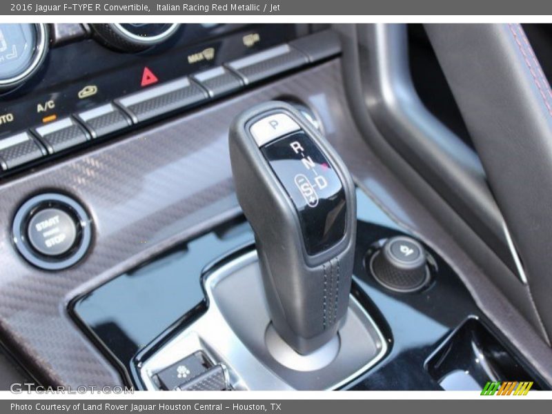  2016 F-TYPE R Convertible 8 Speed Automatic Shifter