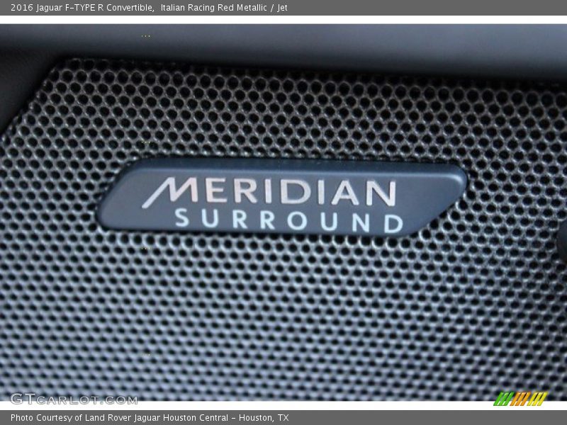 Audio System of 2016 F-TYPE R Convertible