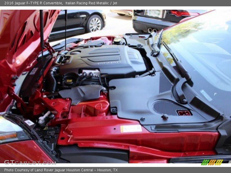  2016 F-TYPE R Convertible Engine - 5.0 Liter Supercharged DOHC 32-Valve V8