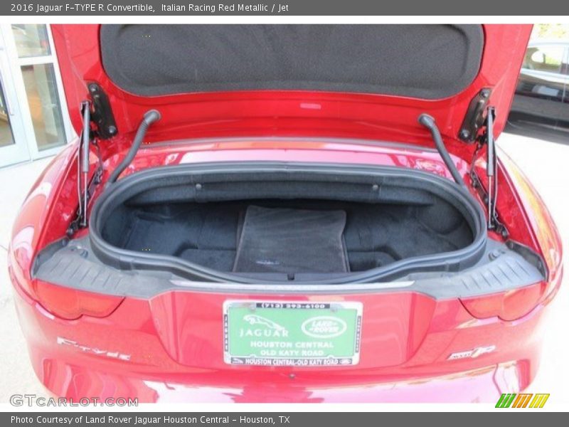 Italian Racing Red Metallic / Jet 2016 Jaguar F-TYPE R Convertible