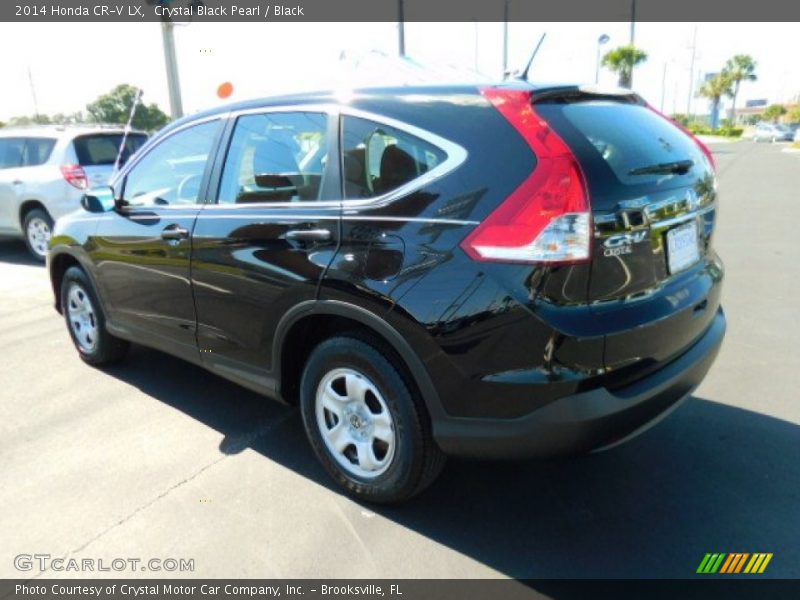 Crystal Black Pearl / Black 2014 Honda CR-V LX