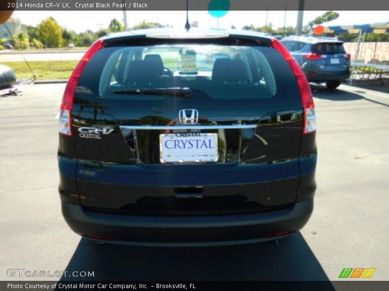 Crystal Black Pearl / Black 2014 Honda CR-V LX