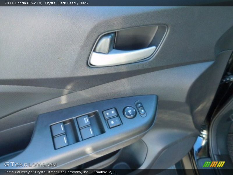 Crystal Black Pearl / Black 2014 Honda CR-V LX