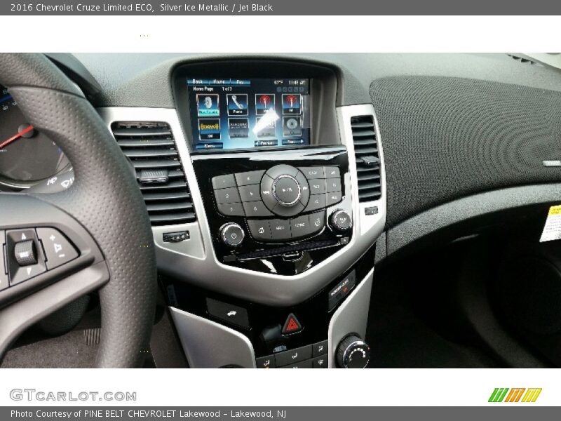 Silver Ice Metallic / Jet Black 2016 Chevrolet Cruze Limited ECO