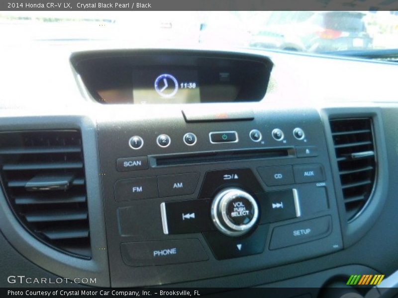 Crystal Black Pearl / Black 2014 Honda CR-V LX