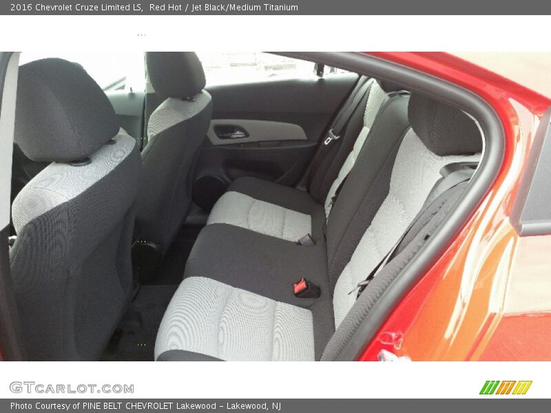 Red Hot / Jet Black/Medium Titanium 2016 Chevrolet Cruze Limited LS