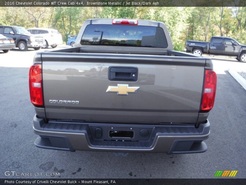 Brownstone Metallic / Jet Black/Dark Ash 2016 Chevrolet Colorado WT Crew Cab 4x4