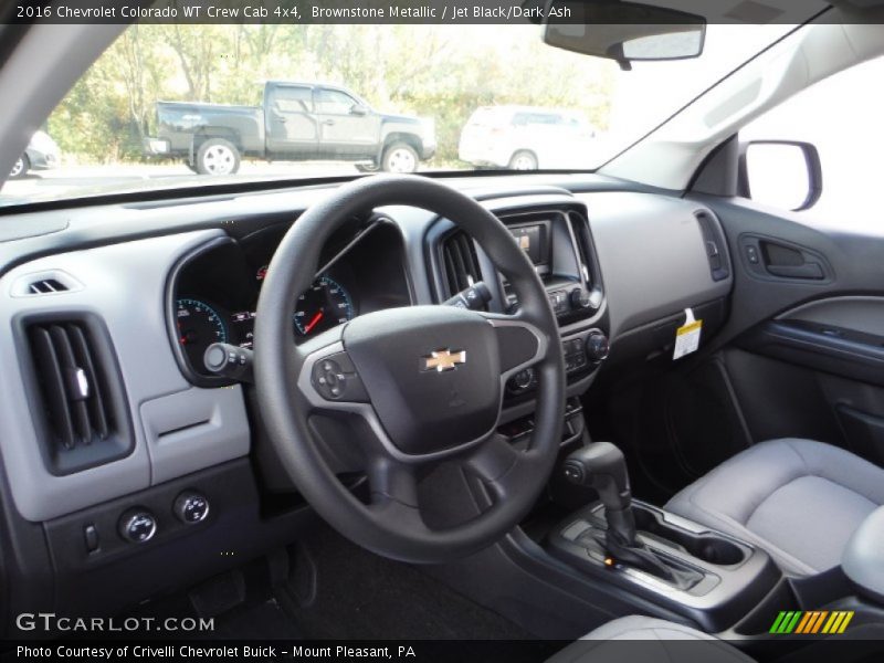 Brownstone Metallic / Jet Black/Dark Ash 2016 Chevrolet Colorado WT Crew Cab 4x4