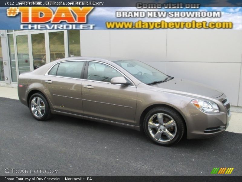 Mocha Steel Metallic / Ebony 2012 Chevrolet Malibu LT