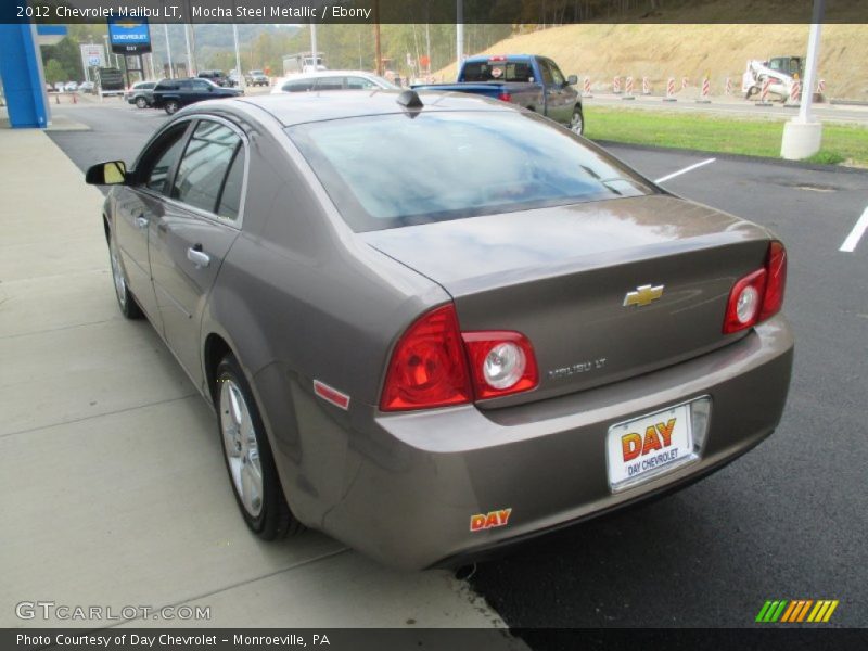 Mocha Steel Metallic / Ebony 2012 Chevrolet Malibu LT