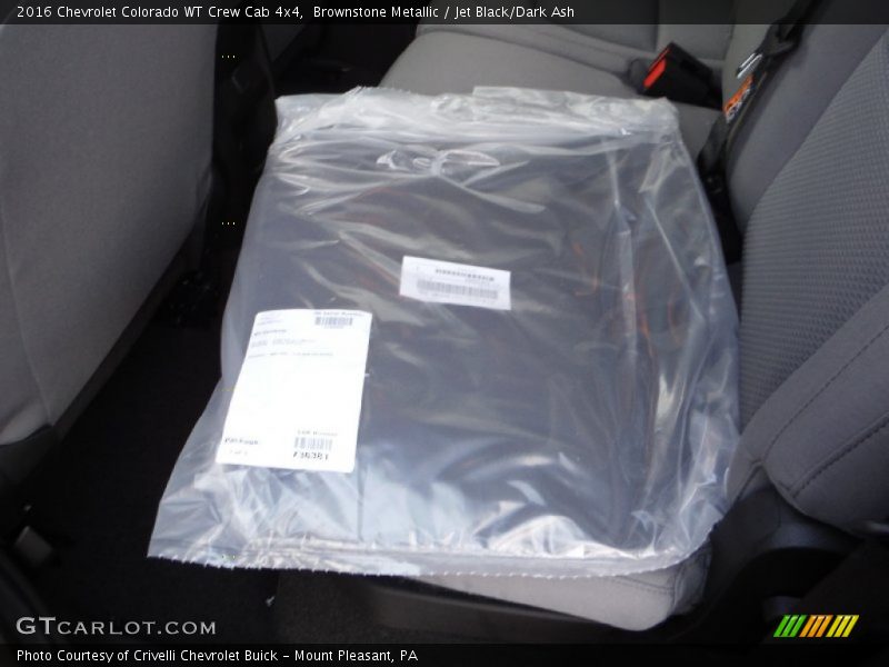 Brownstone Metallic / Jet Black/Dark Ash 2016 Chevrolet Colorado WT Crew Cab 4x4