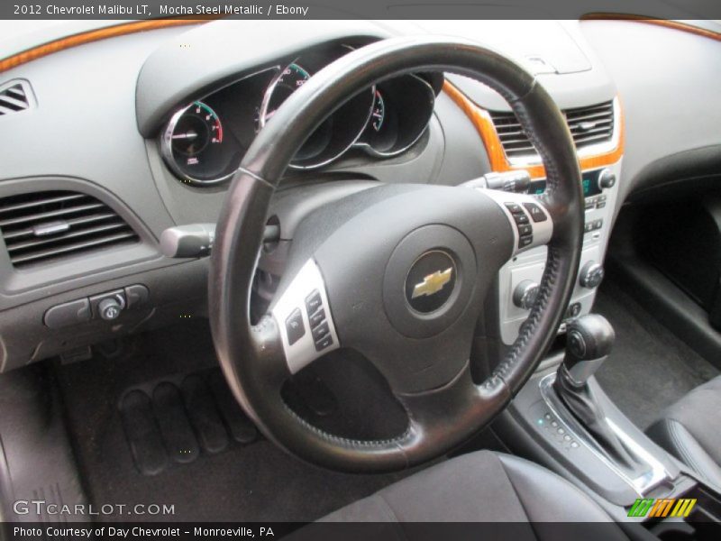 Mocha Steel Metallic / Ebony 2012 Chevrolet Malibu LT