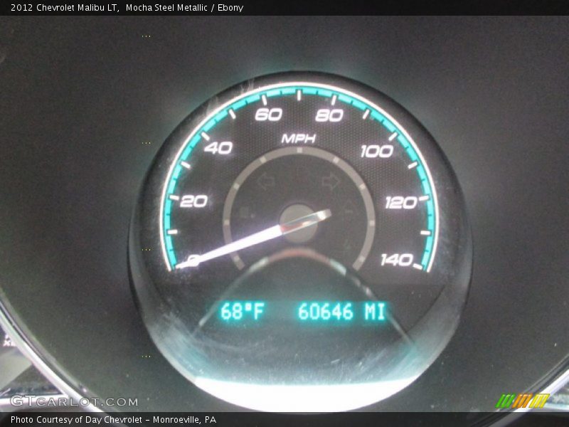 Mocha Steel Metallic / Ebony 2012 Chevrolet Malibu LT