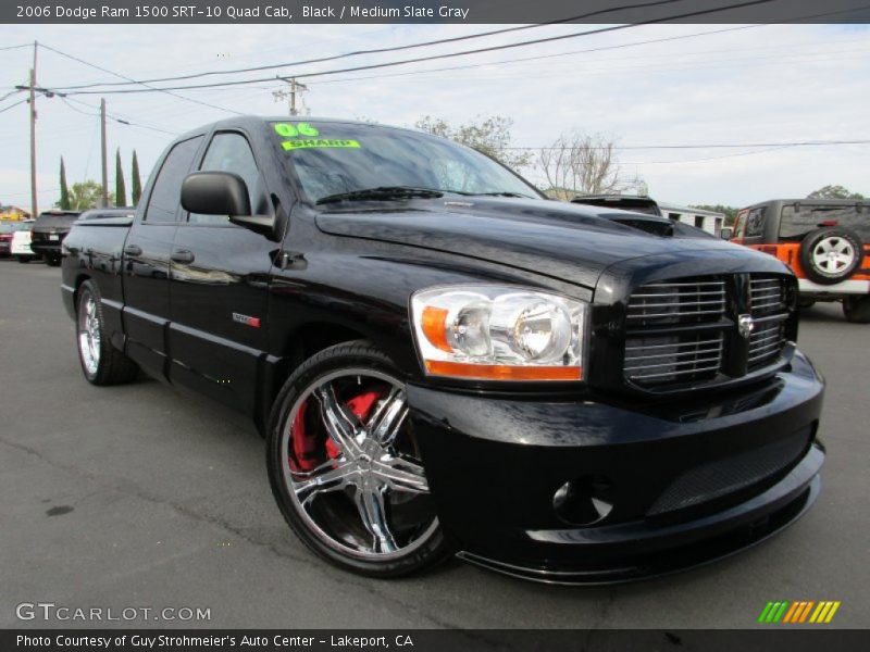 Front 3/4 View of 2006 Ram 1500 SRT-10 Quad Cab