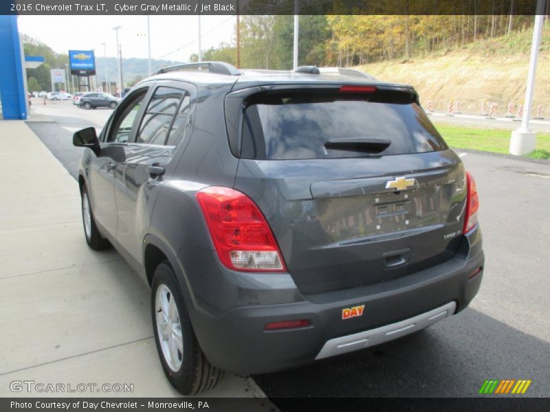 Cyber Gray Metallic / Jet Black 2016 Chevrolet Trax LT