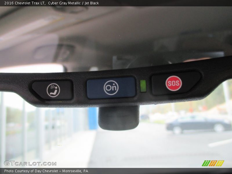 Cyber Gray Metallic / Jet Black 2016 Chevrolet Trax LT