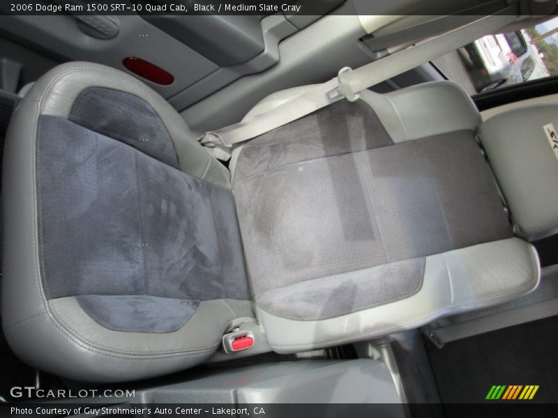 Black / Medium Slate Gray 2006 Dodge Ram 1500 SRT-10 Quad Cab