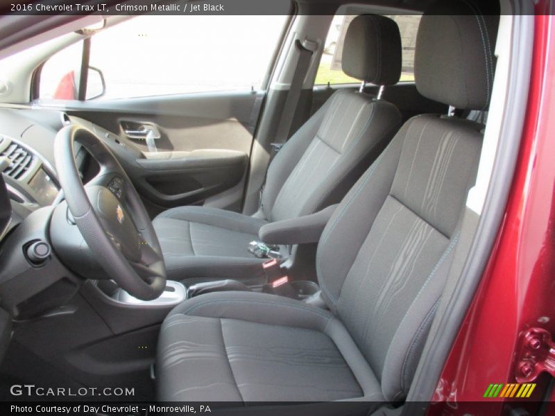 Crimson Metallic / Jet Black 2016 Chevrolet Trax LT
