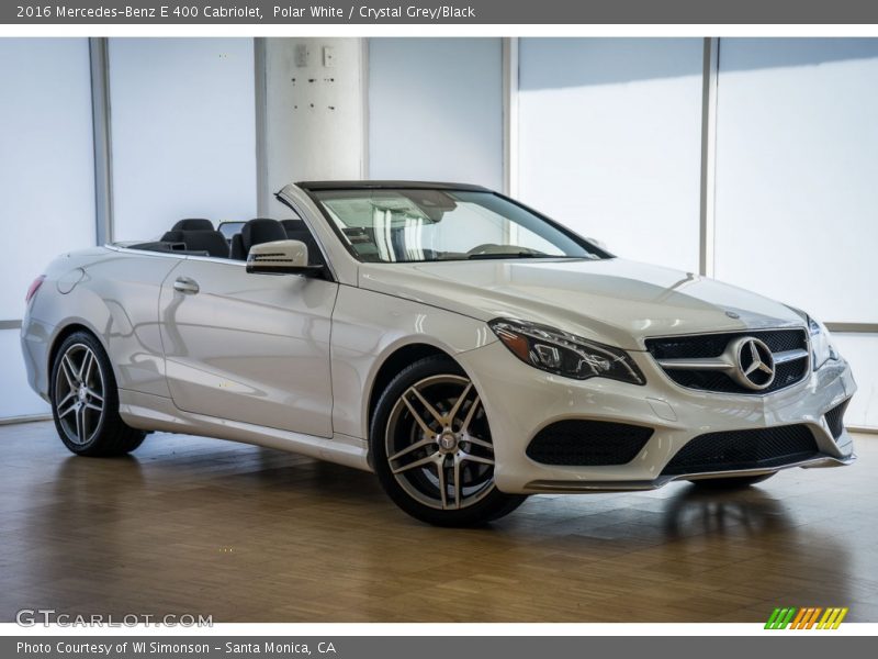 Front 3/4 View of 2016 E 400 Cabriolet