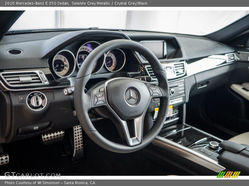 Selenite Grey Metallic / Crystal Grey/Black 2016 Mercedes-Benz E 350 Sedan