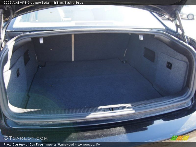 Brilliant Black / Beige 2002 Audi A6 3.0 quattro Sedan