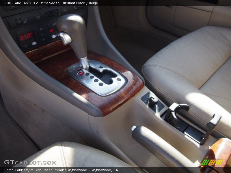 Brilliant Black / Beige 2002 Audi A6 3.0 quattro Sedan
