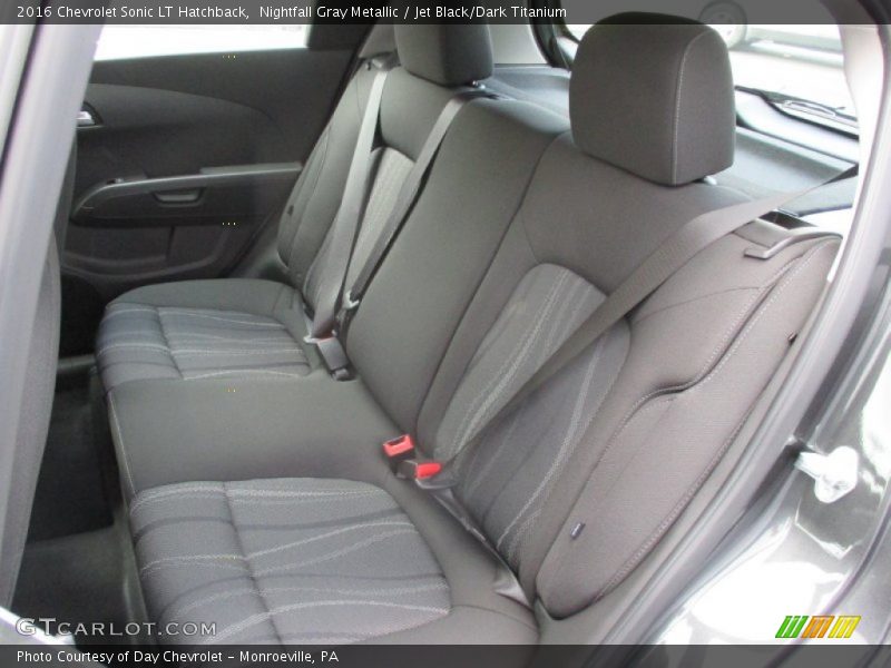 Rear Seat of 2016 Sonic LT Hatchback