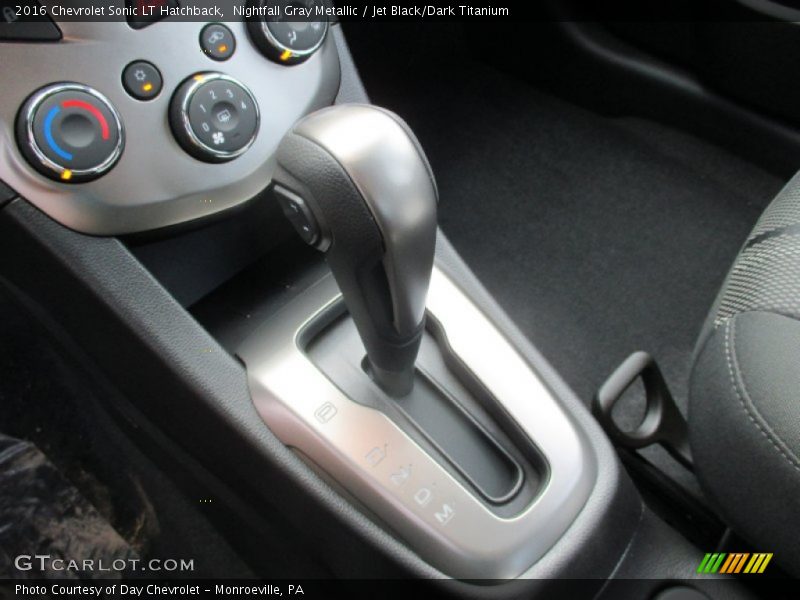  2016 Sonic LT Hatchback 6 Speed Automatic Shifter