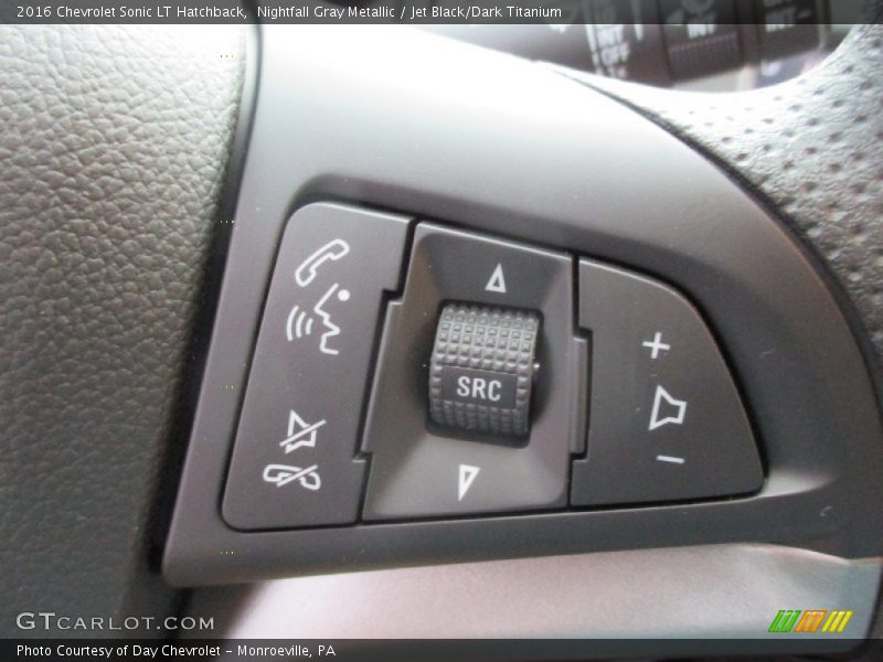 Controls of 2016 Sonic LT Hatchback