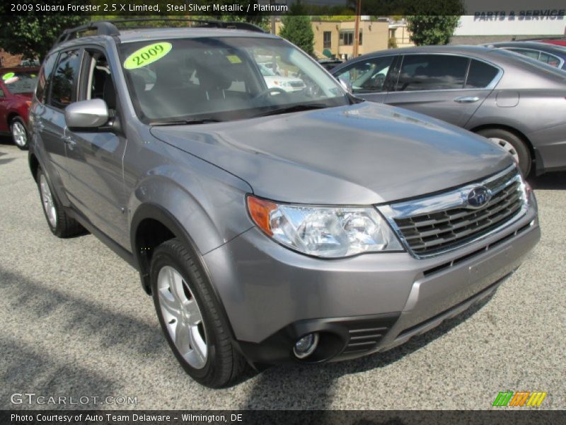 Front 3/4 View of 2009 Forester 2.5 X Limited