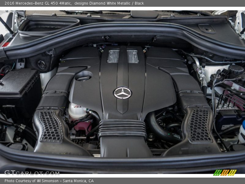 designo Diamond White Metallic / Black 2016 Mercedes-Benz GL 450 4Matic