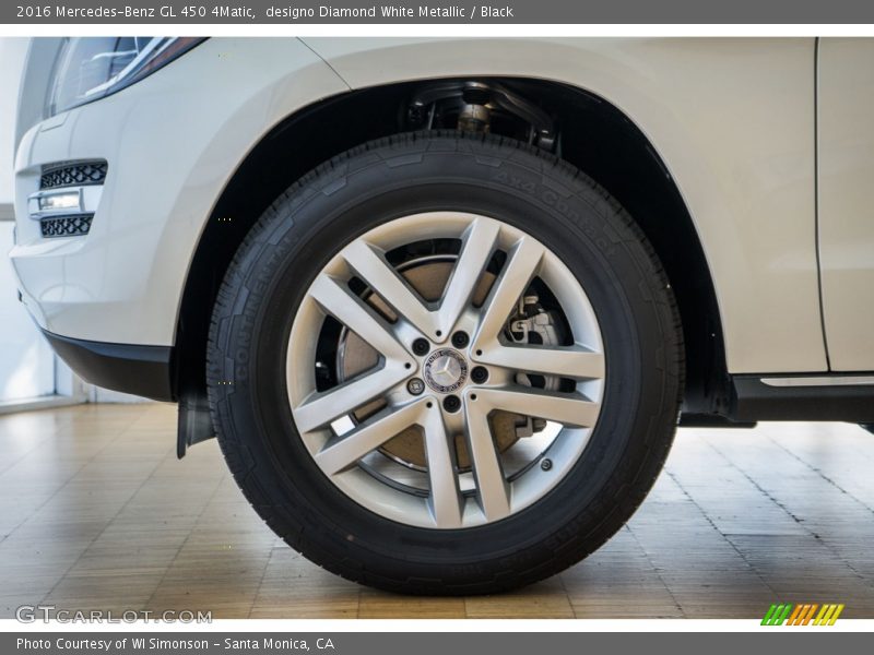 designo Diamond White Metallic / Black 2016 Mercedes-Benz GL 450 4Matic