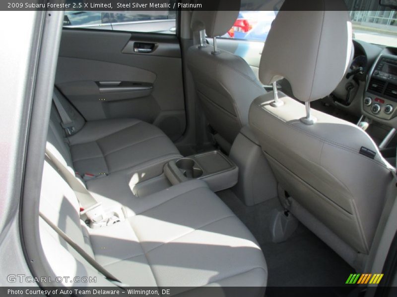 Steel Silver Metallic / Platinum 2009 Subaru Forester 2.5 X Limited