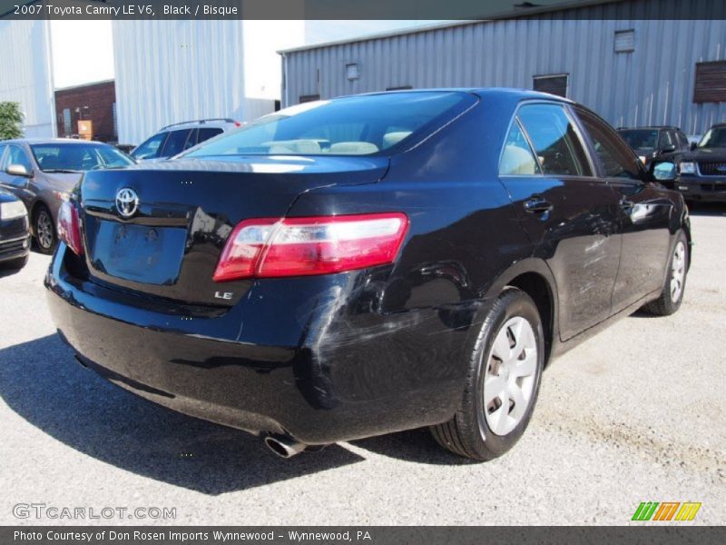 Black / Bisque 2007 Toyota Camry LE V6