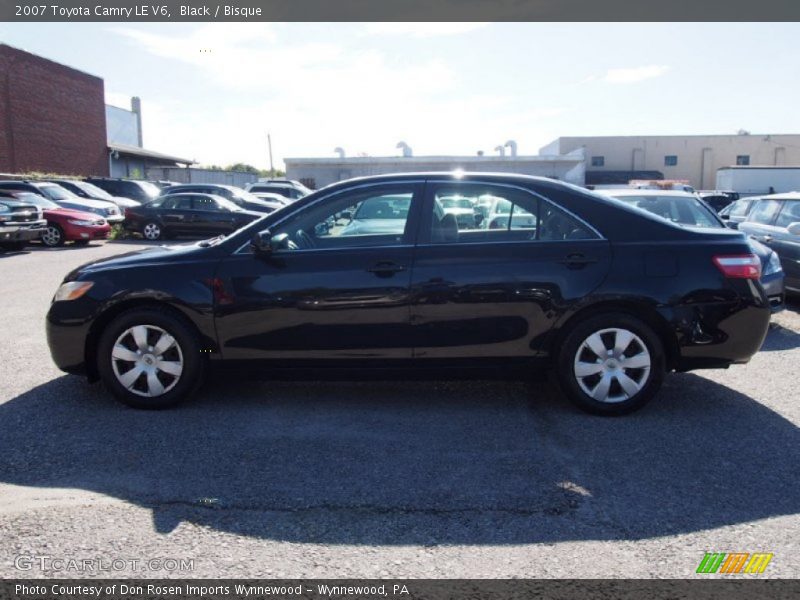 Black / Bisque 2007 Toyota Camry LE V6