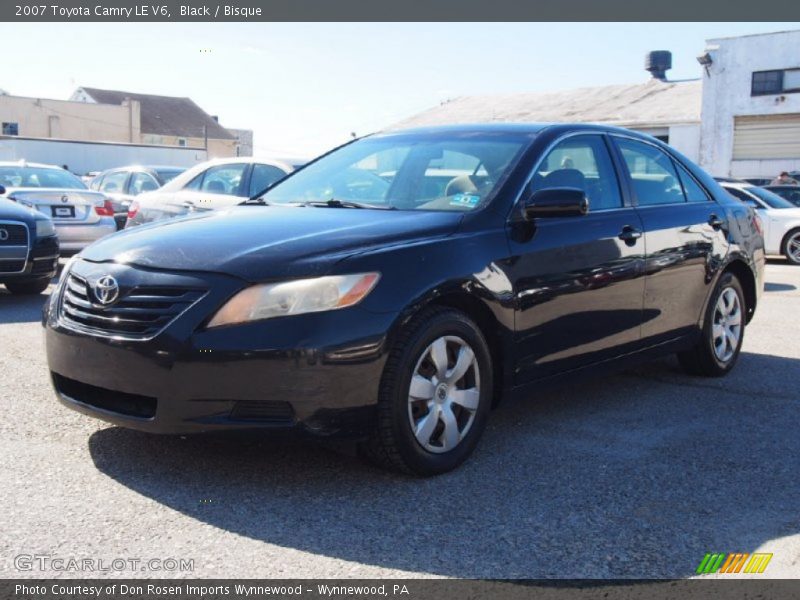 Black / Bisque 2007 Toyota Camry LE V6