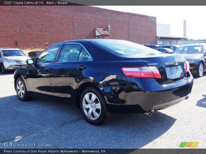 Black / Bisque 2007 Toyota Camry LE V6