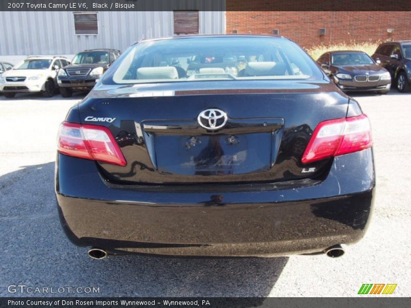 Black / Bisque 2007 Toyota Camry LE V6